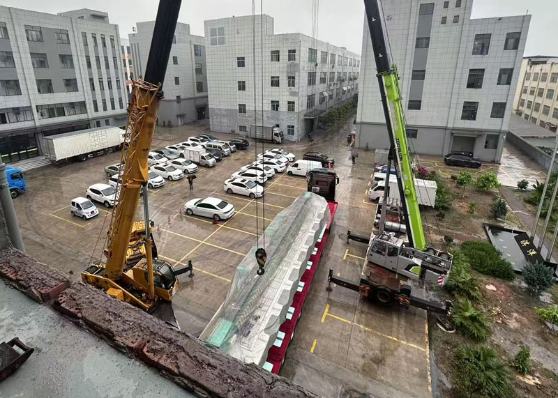 赣州绣花机吊装